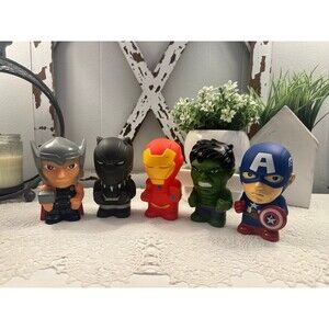 Marvel Avengers Character Toys Chunky Squishy 3.5 Inch